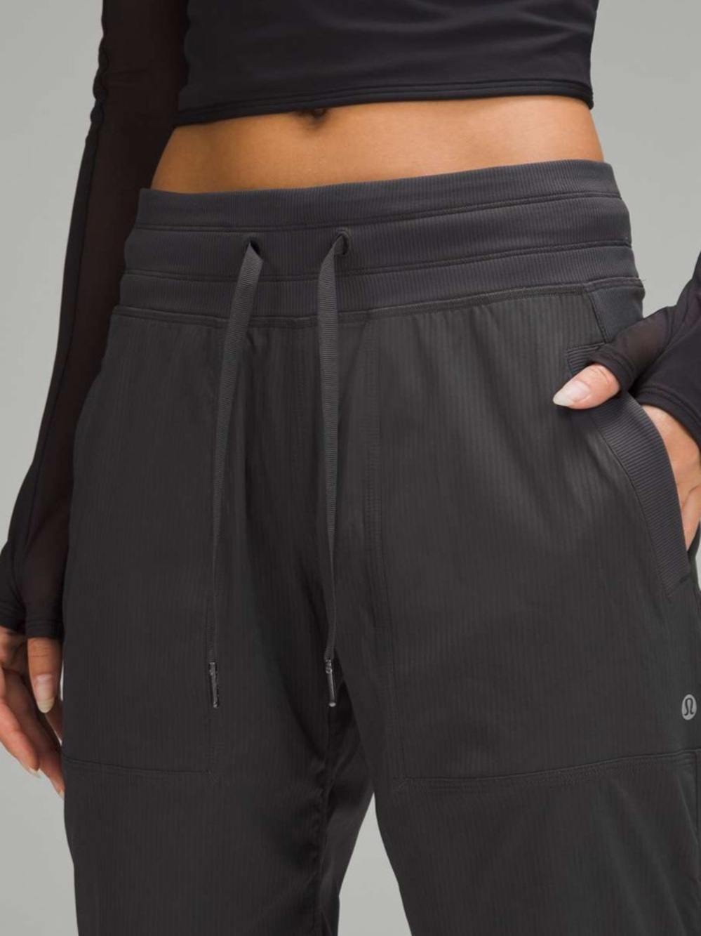 Lululemon Dance Studio Mid-Rise Pant *Short Graphite Grey Size 6 - Picture 3 of 9